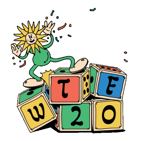 Wtf20 Sticker by We The Fest