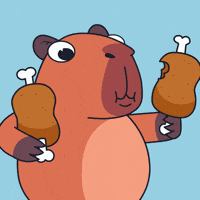 Hungry Nom Nom GIF by Cappys