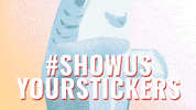 National Sticker Day GIF by StickerGiant