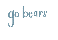 Go Bears Sticker