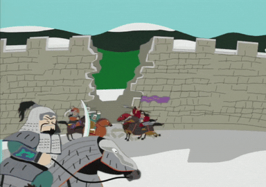 horse castle GIF by South Park 