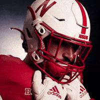 Lets Go Football GIF by Huskers