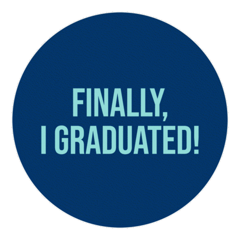 prasmul giphyupload graduation entrepreneur graduate Sticker