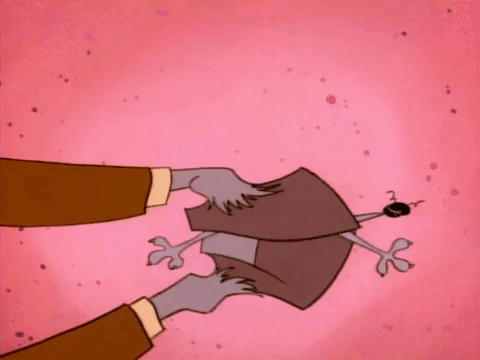 nicksplat ren and timpy GIF