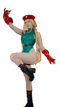 Street Fighter Cosplay Sticker