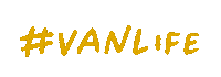 nestvans van roadtrip vanlife van life Sticker