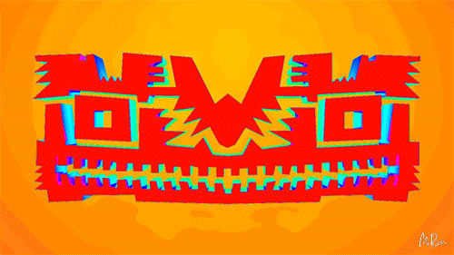 3d mask GIF by Miron