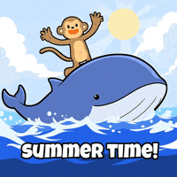 Fun Swimming GIF by Wise Monkey Meme