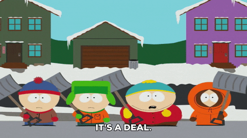 eric cartman work GIF by South Park 