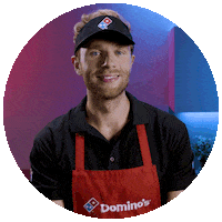 dominos_de wink blink blinking winking Sticker