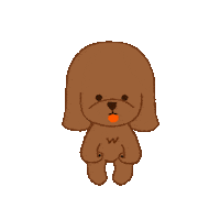 Dog Illustrate Sticker