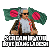 Bangladesh Flag Sticker