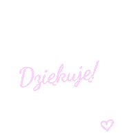 Frymusja thankyou dziekuje serduszka frymusja Sticker