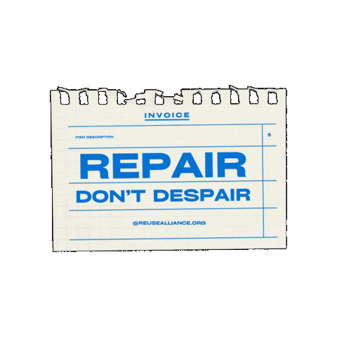 Repair Sticker by Reuse Alliance