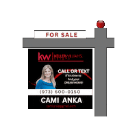 thedeandiltzteam real estate cami anka lawn sign Sticker