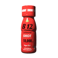 Vitamin B12 Drink Sticker by Alfa Vitamins Laboratories, Inc.