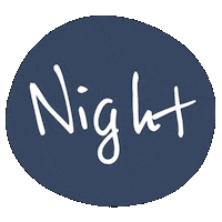 Tired Dark Blue Sticker