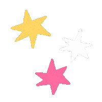 Pink Stars Sticker