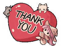 Thanks Thank You Sticker