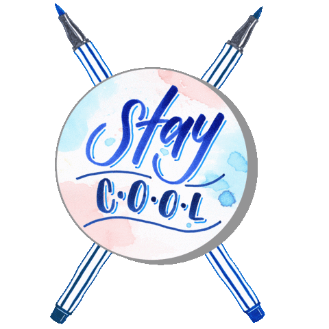 Create Stay Cool Sticker by STABILO