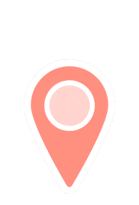 Travel Point Sticker by Pin Estudio