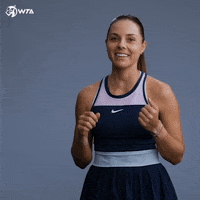 Tennis Yes GIF by WTA