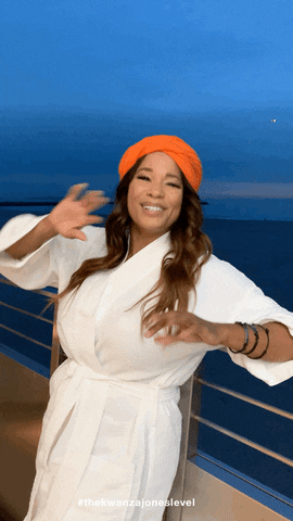 Wave Hello GIF by Kwanza Jones