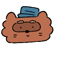 Wink Wally Sticker by Debbie Fong