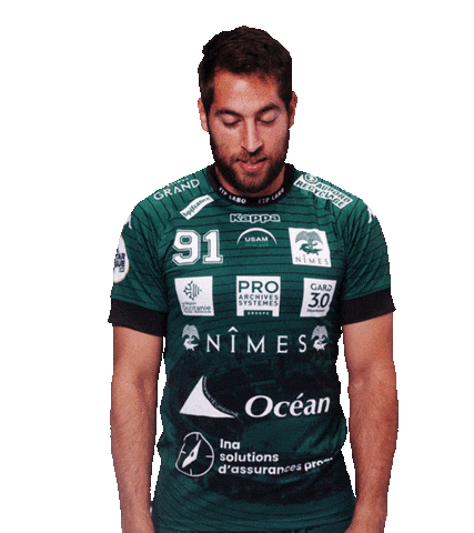 Handball Gagner Sticker by USAM NIMES GARD