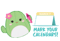 Cactus Squish Sticker by Squishmallows