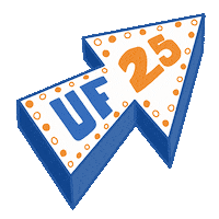 Excited Light Up Sticker by University of Florida