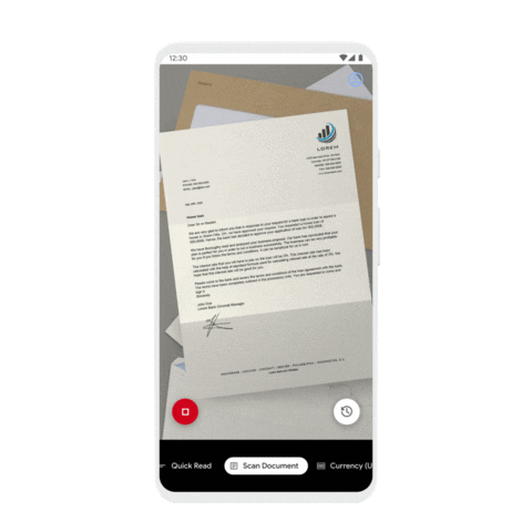 dwaipayansengupta giphyupload google google lookout app Sticker