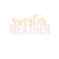Sweater Weather Fall Sticker