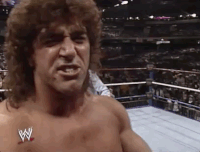 wrestlemania vi wrestling GIF by WWE