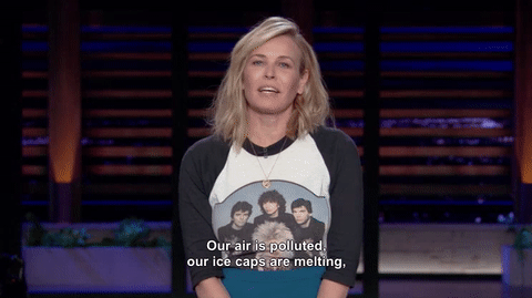 climate change GIF by Chelsea Handler