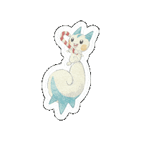 Happy Candy Cane Sticker by Pokémon