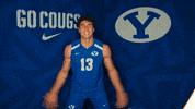 Sport Volleyball GIF by BYU Cougars