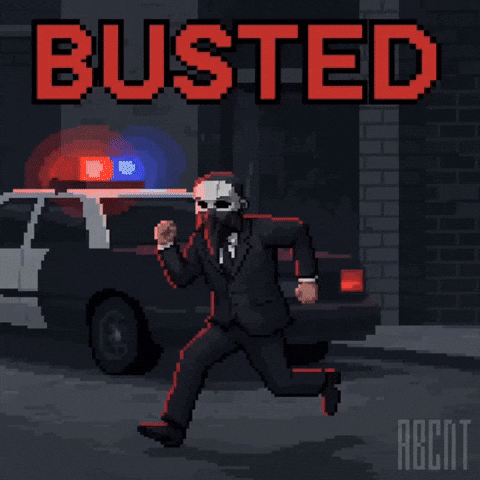 ABCNT giphyupload run running police GIF