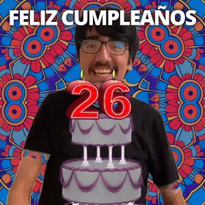 ¡Feliz 26.º cumpleaños!
