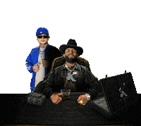 Gerardo Ortiz Alfredo Sticker by Downtown Artist & Label Services