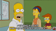 Episode 18 Loser GIF by The Simpsons