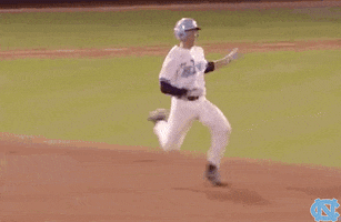 #baseball #slide GIF by UNC Tar Heels