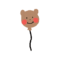 Bear 熊 Sticker