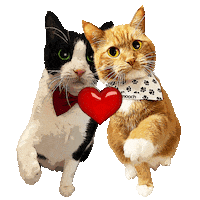 I Love U Besties Sticker