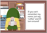 Gnome Coffee Addict GIF