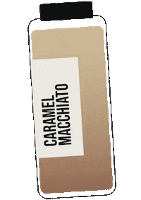 Cold Brew Caramel Macchiato Sticker