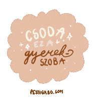Pesti_Gabo lakas lakberendezés gyerekszoba pestigabo Sticker