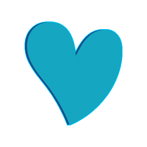 Heart Love Sticker by La Menthe Bleue