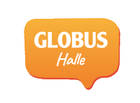 Halle Sticker by Globus SBW Germany