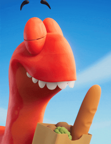 Hungry So Good GIF by Claynosaurz